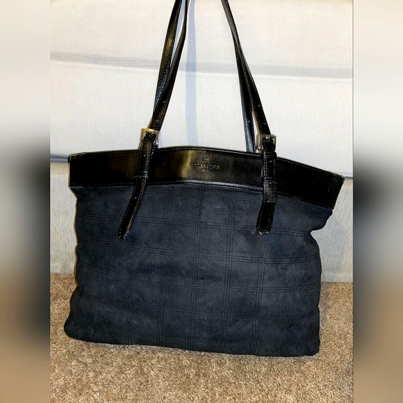 RARE Courreges VINTAGE Suède Leather Bag HTF - Picture 3 of 13